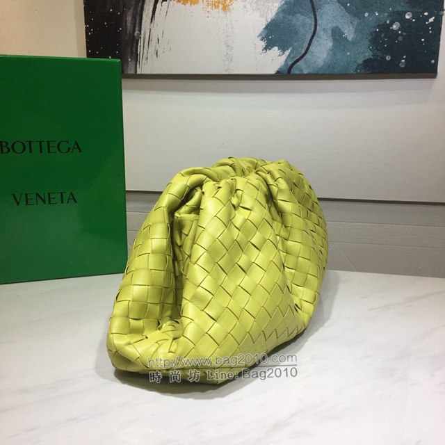 Bottega veneta高端女包 98062寬編織 寶緹嘉升級版大號編織雲朵包 BV經典款胎牛皮pouch編織雲朵包  gxz1237
